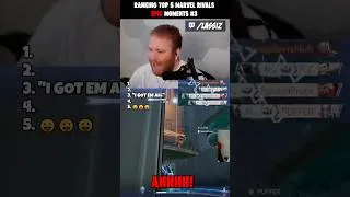 Thumbnail: Ranking Top 5 Marvel Rivals EPIC Moments #3
