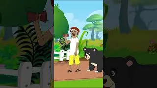Thumbnail: Kalu Madari Aaya | कालू मदारी आया | #ytshorts #nurseryrhymes #rhymesforkids