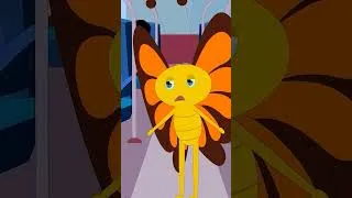 Thumbnail: Titli Udi Bus Me Chadi | तितली उड़ी |  #nurseryrhymes #rhymes #shorts #rhymesforkids