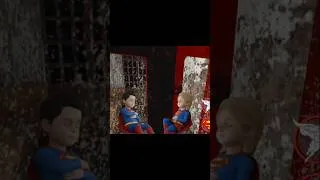 Thumbnail: Playing as Baby Super Man & Super Girl In Granny house 😂 #shorts #granny