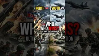 Thumbnail: North Korea vs South Korea: Who Would Win? 😱 #shorts