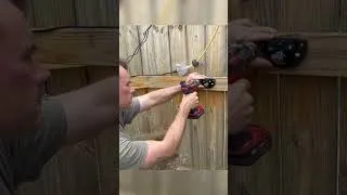 Thumbnail: You probably haven’t seen anyone do this to their fence #diy #woodworking #carpentry
