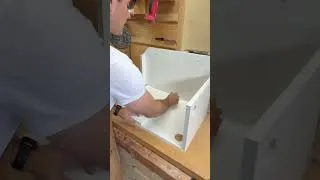 Thumbnail: Using some left over melamine #woodworking #diy #build #wood #tools