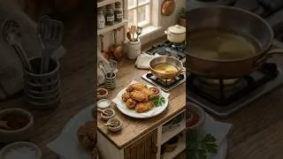 Thumbnail: 🔥Mini Chicken Wings 🍗 | Tiny Cooking That Looks TOO Real! 🤯 #Shorts#Minifood#CookingASMR #FoodASMR