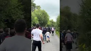 Thumbnail: One of the longest bowls ever seen in Ballyvourney by Aidan Murphy #roadbowlsinireland