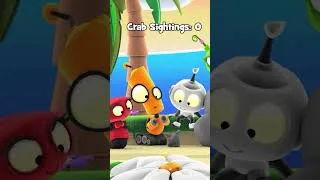 Thumbnail: Rock? Crab. Frog? Crab. Bush? Probably a Crab. 🦀 #robtherobot