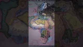 Thumbnail: What if Oceans did NOT exist in World War 2?  #hoi4 #history #map #ww2