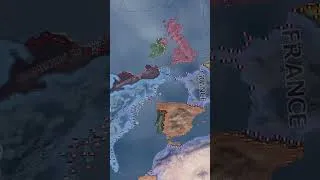 Thumbnail: What if America was next to Europe for the Cold War? #hoi4 #history #hoi4mp #map #coldwar