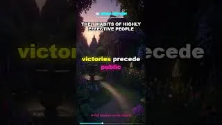 Thumbnail: The 7 Habits Of Highly Effective People short