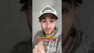 Thumbnail: The BEST Times To Upload on TikTok To Go VIRAL 2026 (new algorithm) #shorts