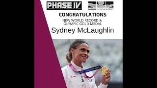 Thumbnail: Olympic Gold Medalist, Sydney McLaughlin, trains at PHASE-IV
