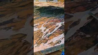 Thumbnail: The Last Wave #art #painting #ocean