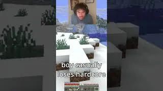 Thumbnail: I died in Minecraft Hardcore! #minecraft #minecraftshorts #minecrafthardcoreshorts
