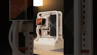 Thumbnail: 3D Printing and Assembly - PIXEL - The modular PC case #miniitx #pcbuild #custompc #3dprinted #tryx