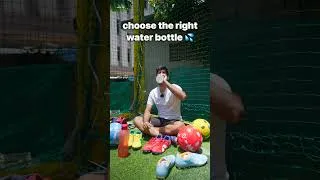 Thumbnail: Choose The Right Water Bottle for Football #football #soccer #share #reels #sports #funny #water