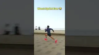 Thumbnail: WORST SPRINT EVER! #running #sports #reels #sprint #share #run #Adidas #explore #feedshorts #shorts