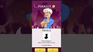 Thumbnail: finding myself on akinator #shorts