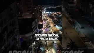 Thumbnail: Fuengirola Boulevard nighttime Málaga Spain