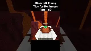Thumbnail: Minecraft Funny Tips and Tricks Part 69 #minecraft #minecraftjokeshindi #minecraftmeme #minecraft