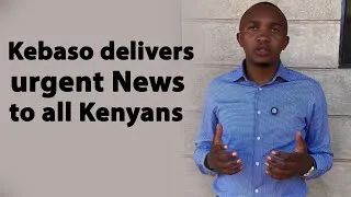 Thumbnail: Morara Kebaso delivers urgent News to all Kenyans.