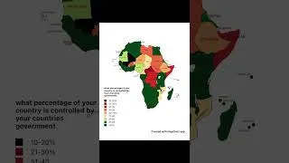 Thumbnail: A share of the territory of African countries is controlled by the Government #data #globaldata