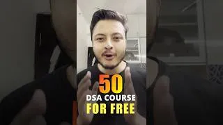 Thumbnail: Ab Hur Bacha Banega Coder ||50 DSA Course GiveAway🇮🇳❤️