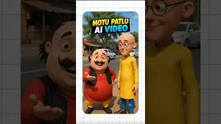 Thumbnail: Motu patlu Ai video editing | Trending Ai video editing #AiVideo #chatgpt