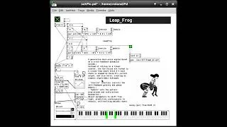 Thumbnail: Leapfrog Algorithm in Pure Data: Generative Cross-Feedback Duets