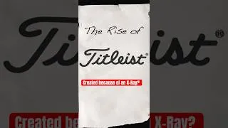 Thumbnail: The Backstory of Titleist is Wild (also I am officially apart of the 7wood coalition)#titleist #golf