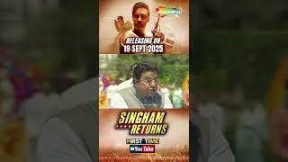 Thumbnail: Ajay Devgn's Legendary Police Officer Returns in 4K #SinghamReturns