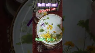 Thumbnail: #thrifting #thrifthaul #vintage #retro #70s #unique #midcenturystyle #mcm #reseller #youtuber #viral