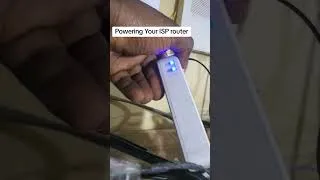 Thumbnail: power back for powering Your isp routers  when power goes off