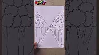 Thumbnail: Easy Road Scenery Drawing with Oil Pastels | Beautiful Nature Landscape Drawing
