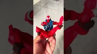 Thumbnail: Mess Toys Scarlet Spider #shorts #messtoys #scarletspider #spiderman #cttoys #actionfigures