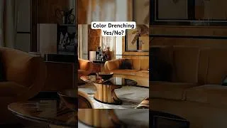Thumbnail: What is Color drenching? Mono rooms color palette trend #colorpalettes #colortrends #paintcolor