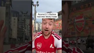 Thumbnail: Arsenal 2-1 ChelseaINSTANT REACTION!