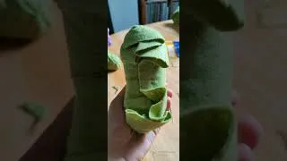 Thumbnail: Artistic Process - embroidery detail of Pink Sky at Night sculpture.
