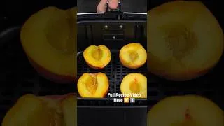 Thumbnail: Put some Peaches in the Air Fryer and do This!