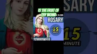 Thumbnail: #rosarydevotion #todayrosary #catholicmeditation