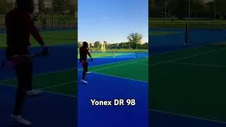 Thumbnail: Crushing with the DR 98 #asmr #tennis #yonextennis