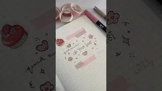 Thumbnail: 🎀 let’s do our best for 2024~ #stationery #journalwithme #cutejournal #bulletjournal