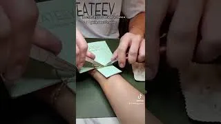Thumbnail: Permanent Bracelet is on! 🫣 #permanent #bracelet #fyp