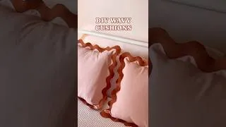 Thumbnail: DIY Wavy/Scalloped Cushions #sewingideas #diy #diyhomedecor