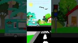Thumbnail: TABLET GONNA HIT BY A GIANT BALL WHILE WAIT TRAFFIC LIGHT CHANGE TO GREEN SO HE CAN GO