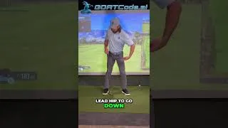 Thumbnail: Unlock Golf Power: Master Weight Shift & Hip Drop Now! #shorts