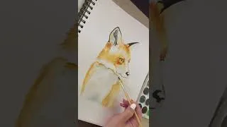 Thumbnail: Painting with 15 yo watercolors ? Yes. Do I care? Also yes, but these will have to do while I learn.