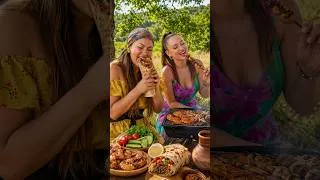 Thumbnail: Grilled Seafood with a Juicy Meat Wrap
