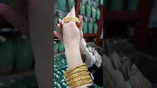 Thumbnail: New 🌹 elegant bangles design #jewellery #gold