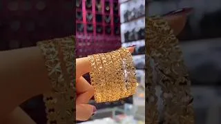Thumbnail: New 🌹 elegant lightweight bangles #jewellery #gold