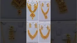 Thumbnail: trending gold bridal necklace set 2026 #مجوهرات_العروس #ذهب #gold #short #goldjewellery #goldfashion
